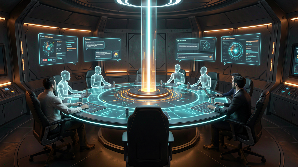 The Driveway — agents council at the round table